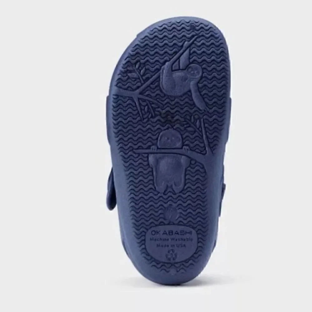 Toddler Boys' Carter Sustainable Sandals - Okabashi Navy